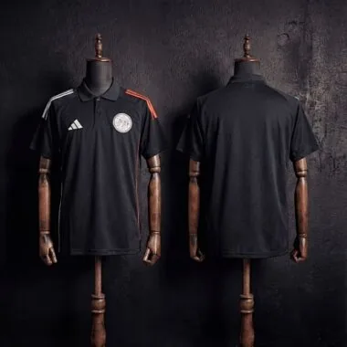 Ajax 2025/26 Polo Preto S-XXL