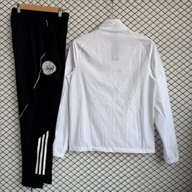 Ajax 2025/26 White Windbreaker Suit (S-2XL)
