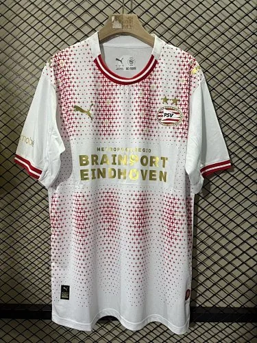 PSV Eindhoven 2025/26 Camisola de jogo fora Tjird, tamanhos S-4XL