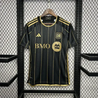 24-25 Los Angeles FC home soccer jersey