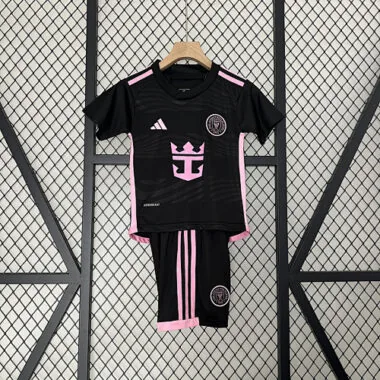 24-25 Miami away black kid kit