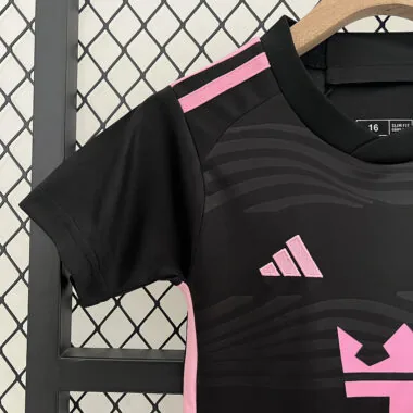 24-25 Miami away black kid kit