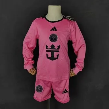 24-25 Miami home long sleeve kid kit