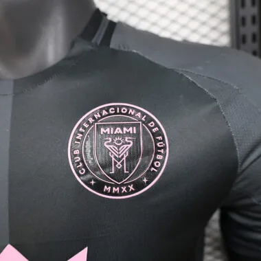 25-26 Camisola de Miami em versão de jogador preto