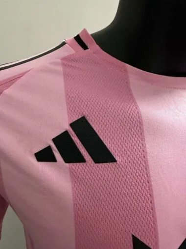 Camisa de jogo em casa do Miami, de manga comprida, versão jogador, n.º 25-26