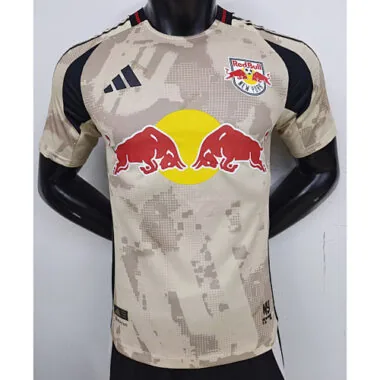 Maillot des New York Red Bulls (version joueur) pour les matchs à l'extérieur, numéros 25 et 26
