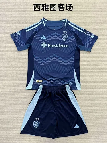 25-26 Seattle Sounders home kid kit