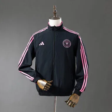 Inter Miami CF 2025-26 Pink And Black Reversible windbreaker