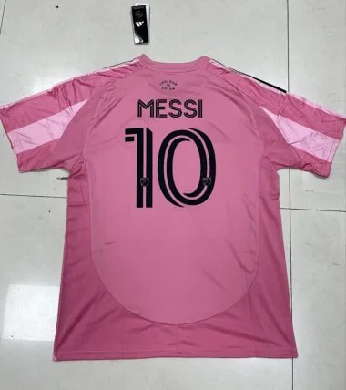 Inter Miami international Messi 2025/26 home jersey With Star (S-4XL)