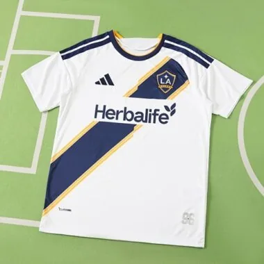 Camisa de futebol do LA Galaxy 2026/27 (jogo em casa), tamanhos S-4XL