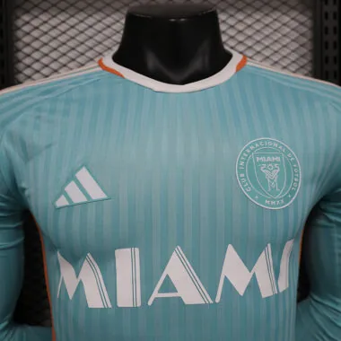 Miami Third Away long sleeve Player version jersey