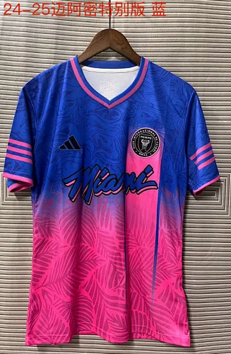 Miami blue and pink training jersey