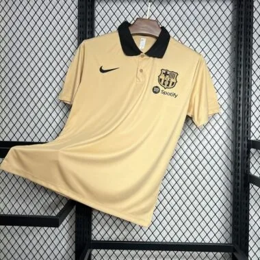 24-25 Barcelona gold POLO