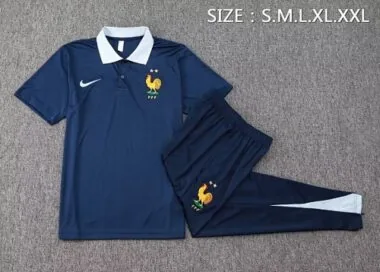 24-25 Completo POLO blu scuro Francia