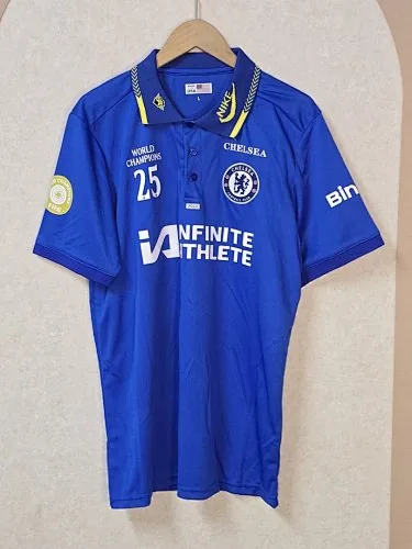 Polo blu del Chelsea 2026/27