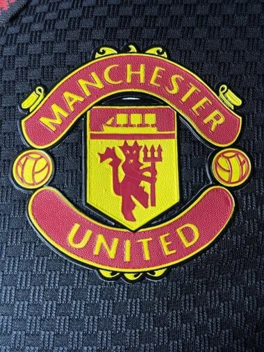 Manchester United 2025/26 Black Polo Player Version