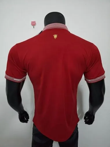 Manchester United 2025/26 Red Polo Player Version