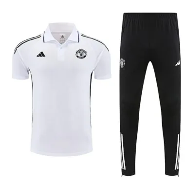 Tuta Manchester United 2025/26 Bianco POLO
