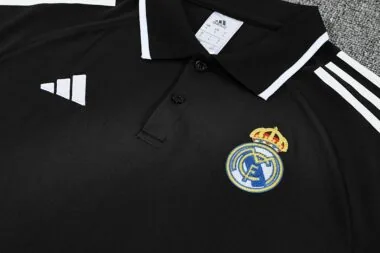 Real Madrid 2025/26 Black POLO Suit