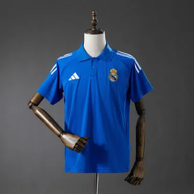 Real Madrid 2025/26 POLO - Blu S-XXL