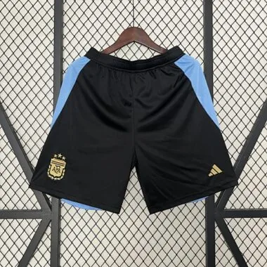 2024 Argentina black shorts