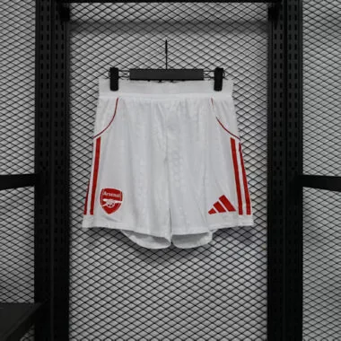 25-26 Arsenal white player version shorts
