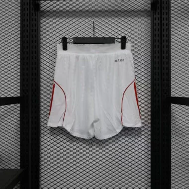 25-26 Arsenal white player version shorts