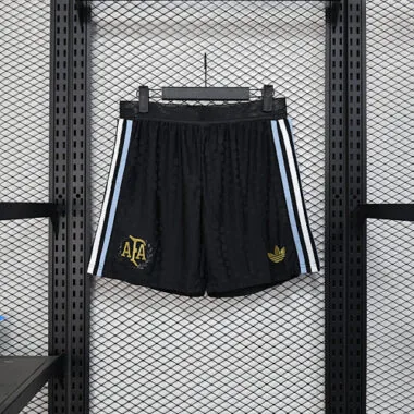 25-26 Argentina black player version shorts