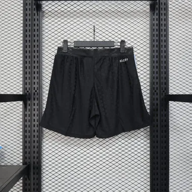 Short de football « Argentina » noir, version joueur, tailles 25-26