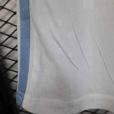 25-26 Argentijnse korte broek in witte spelersuitvoering