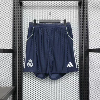 Pantaloncini da trasferta del Real Madrid, versione giocatori, 25-26