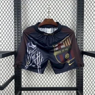 AA Barcelona 2000/01 Home Retro Skeleton Shorts