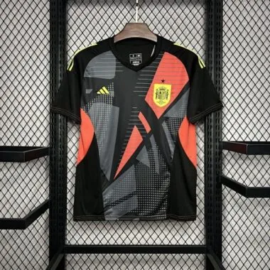 2024 Spain black goalkeeper jersey
