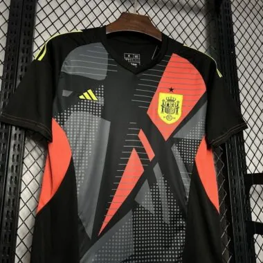 2024 Spain black goalkeeper jersey