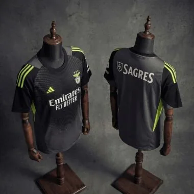 2025/26 Benfica Goalkeeper Gray Jersey (S-XXL)