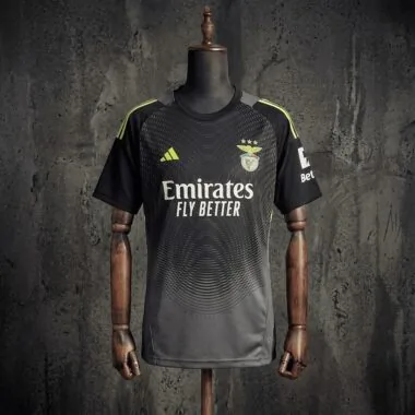 2025/26 Benfica Goalkeeper Gray Jersey (S-XXL)