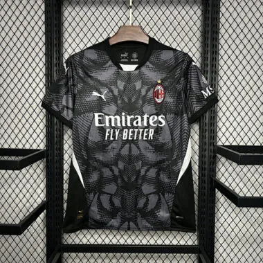 24-25 AC Milan Goalkeeper Jersey Black