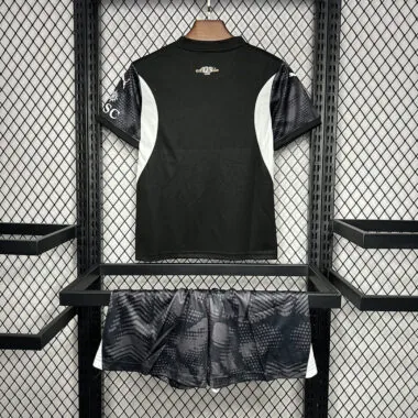 24-25 AC Milan black goalkeeper kid kit