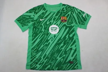 24-25 Barcelona Green Goalkeeper jersey