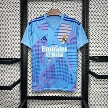 24-25 Real Madrid blue goalkeeper jersey