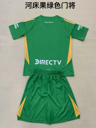 24-25 River Plate green goalkeeper kid kit