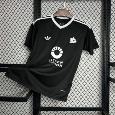 24-25 Roma Black Goalkeeper Jersey