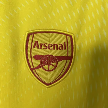 Camisa amarela de guarda-redes do Arsenal n.º 25-26