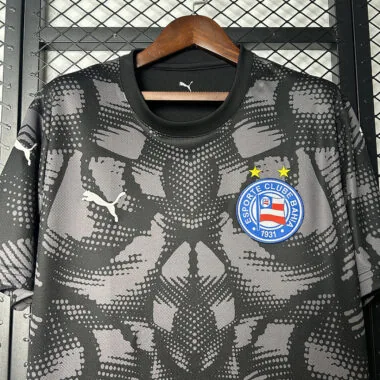 Camisa de guarda-redes preta do Bahia, n.º 25-26
