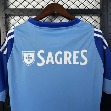 Camiseta de portero azul del Benfica, n.º 25-26
