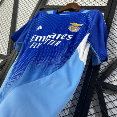 Camiseta de portero azul del Benfica, n.º 25-26