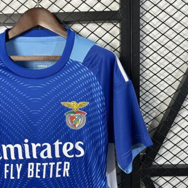 Camiseta de portero azul del Benfica, n.º 25-26