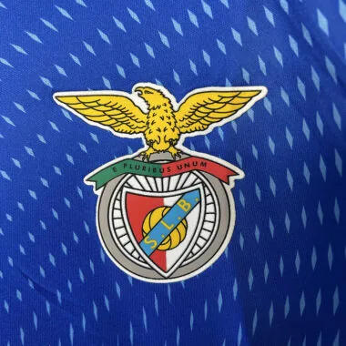 Camiseta de portero azul del Benfica, n.º 25-26
