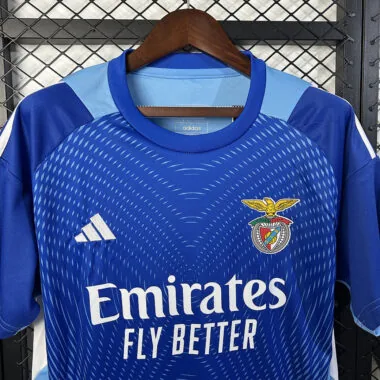 Camiseta de portero azul del Benfica, n.º 25-26