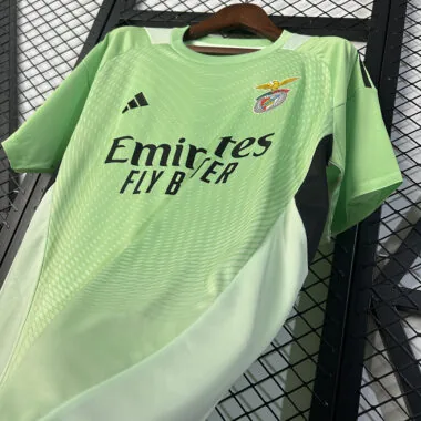 Camiseta de portero verde del Benfica, números 25 y 26